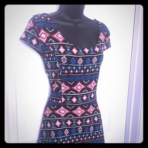 Aztec Print Dress/Tunic